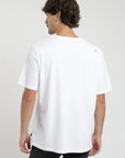 Polera manga corta hombre Plain blanco - Algodón orgánico - Frøens