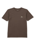 Polera manga corta hombre Rana café - Algodón orgánico - Frøens
