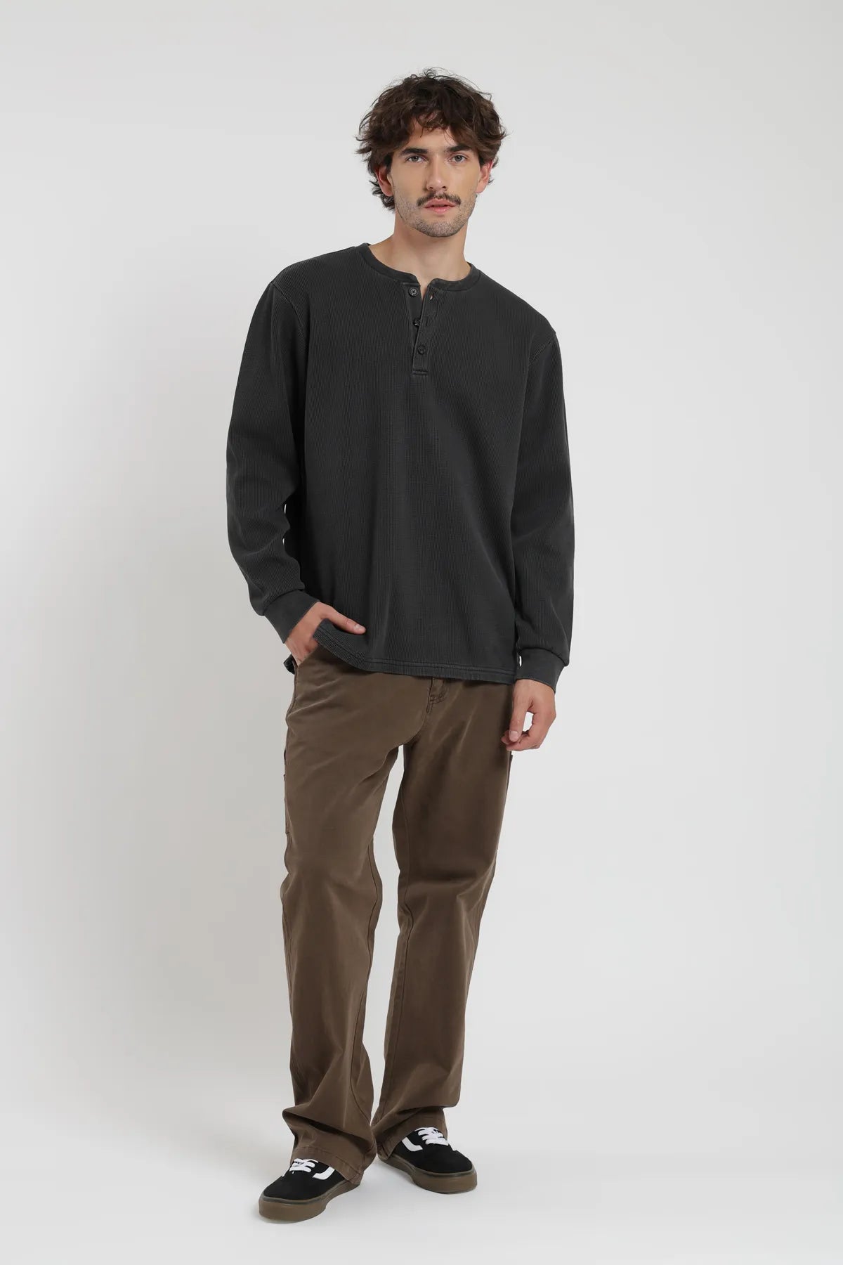 Polerón hombre Atlántico grafito - Algodón orgánico - Frøens