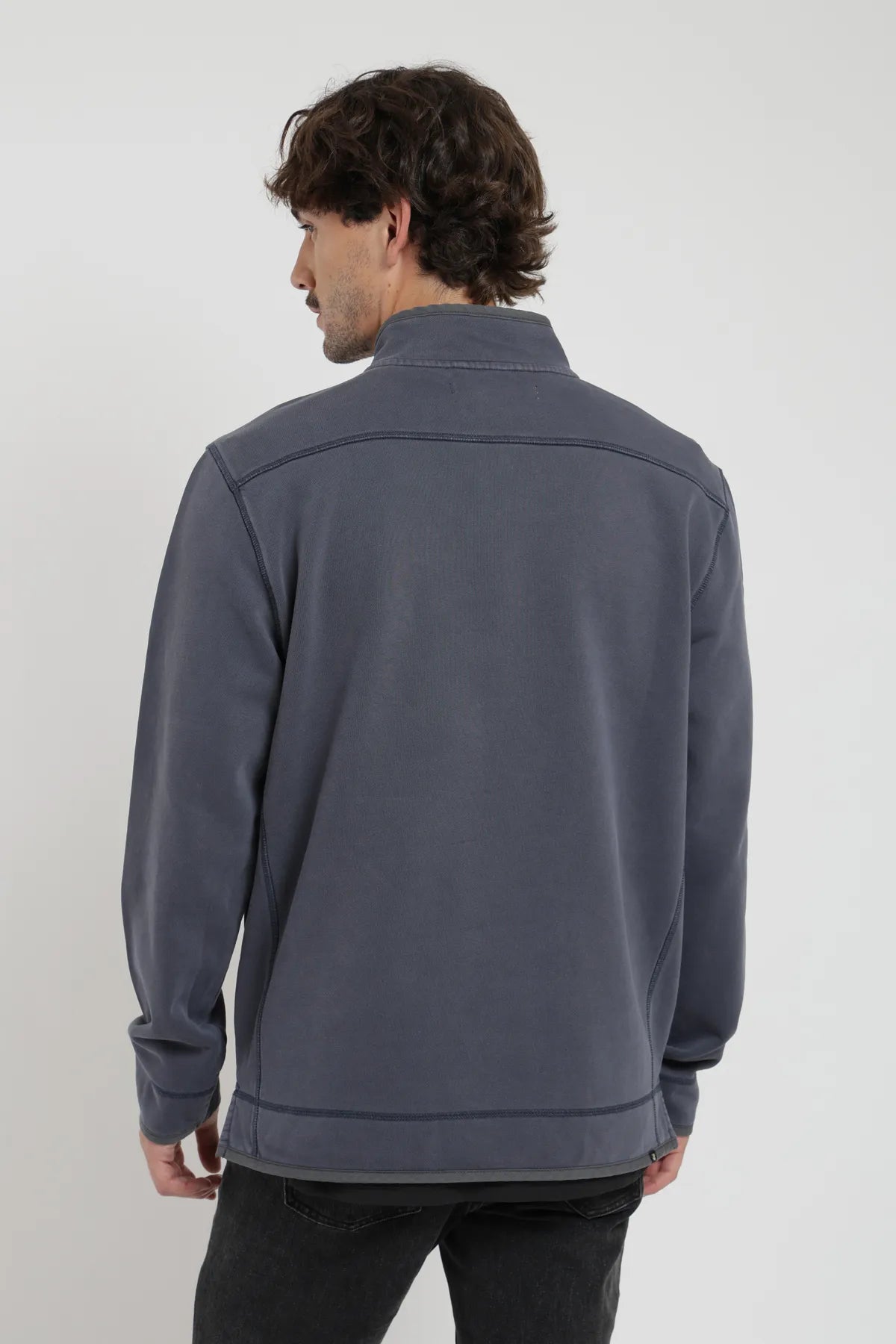 Polerón hombre Lotus azul - Algodón orgánico - Frøens