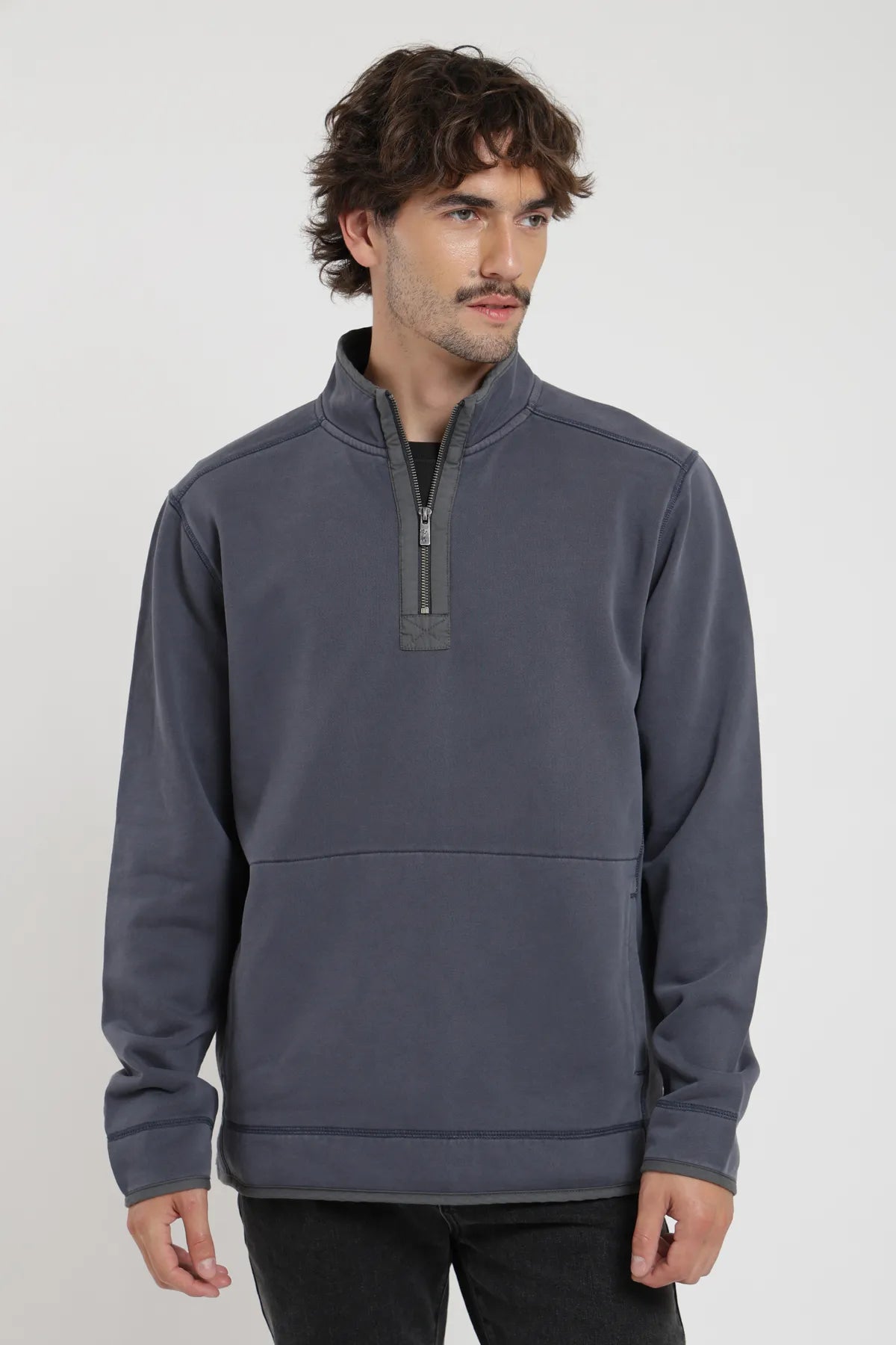 Polerón hombre Lotus azul - Algodón orgánico - Frøens