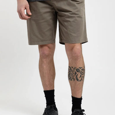 Short hombre Classic olivo - Algodón orgánico