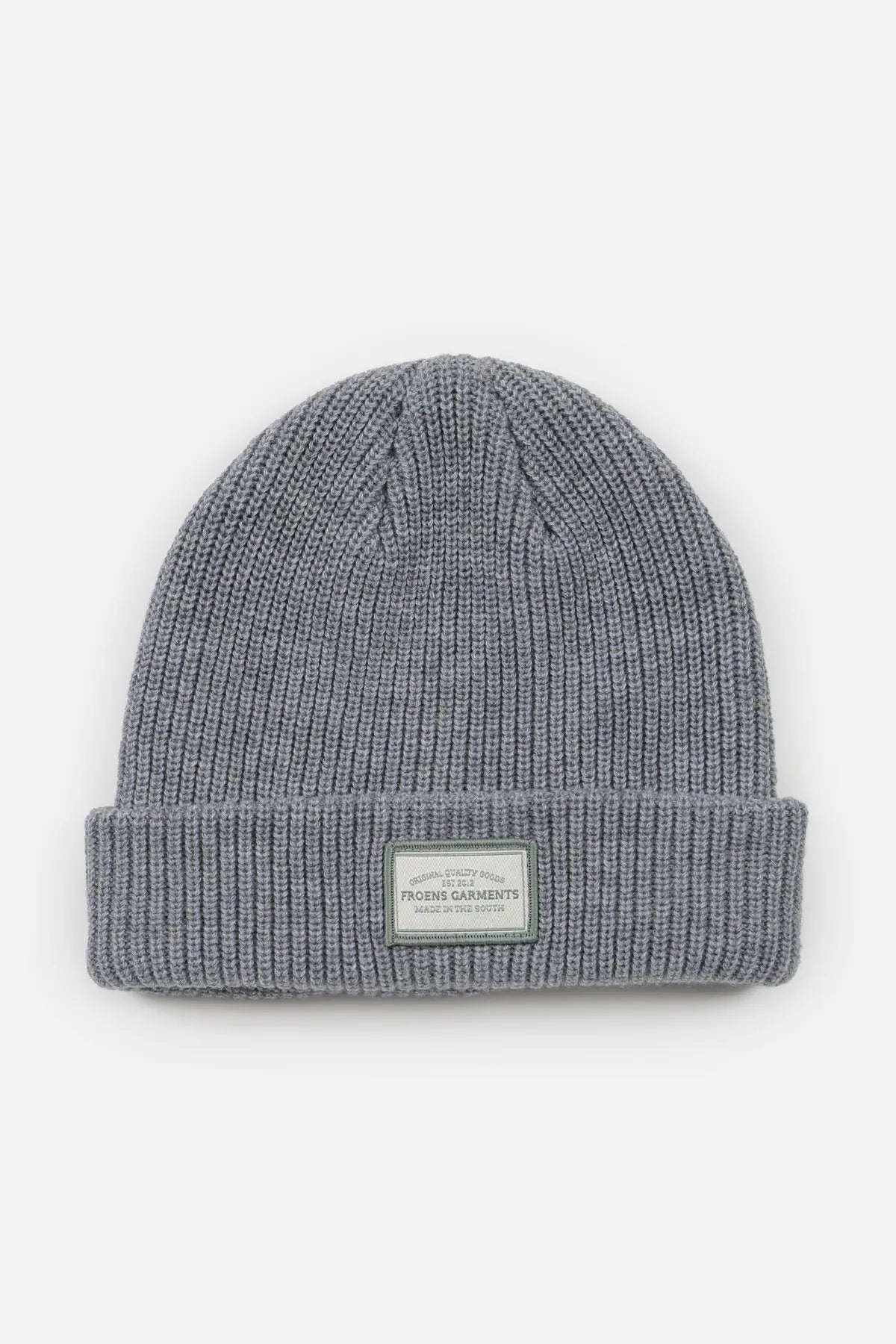 Beanie kids Lauca gris - Lana merino - Frøens