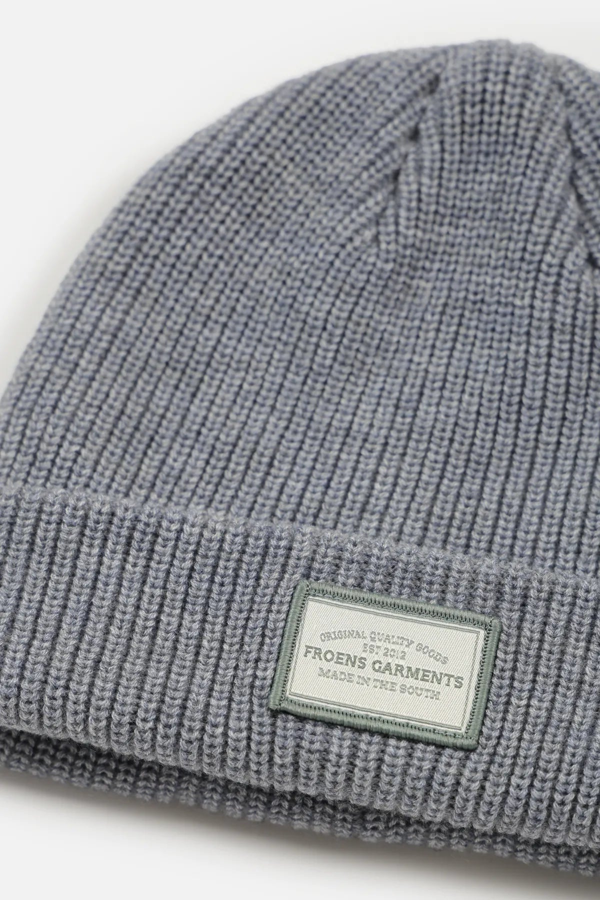 Beanie kids Lauca gris - Lana merino - Frøens