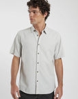 Camisa manga corta Classic gris - Algodón orgánico