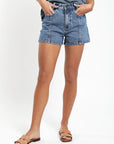 Short mujer jeans azul