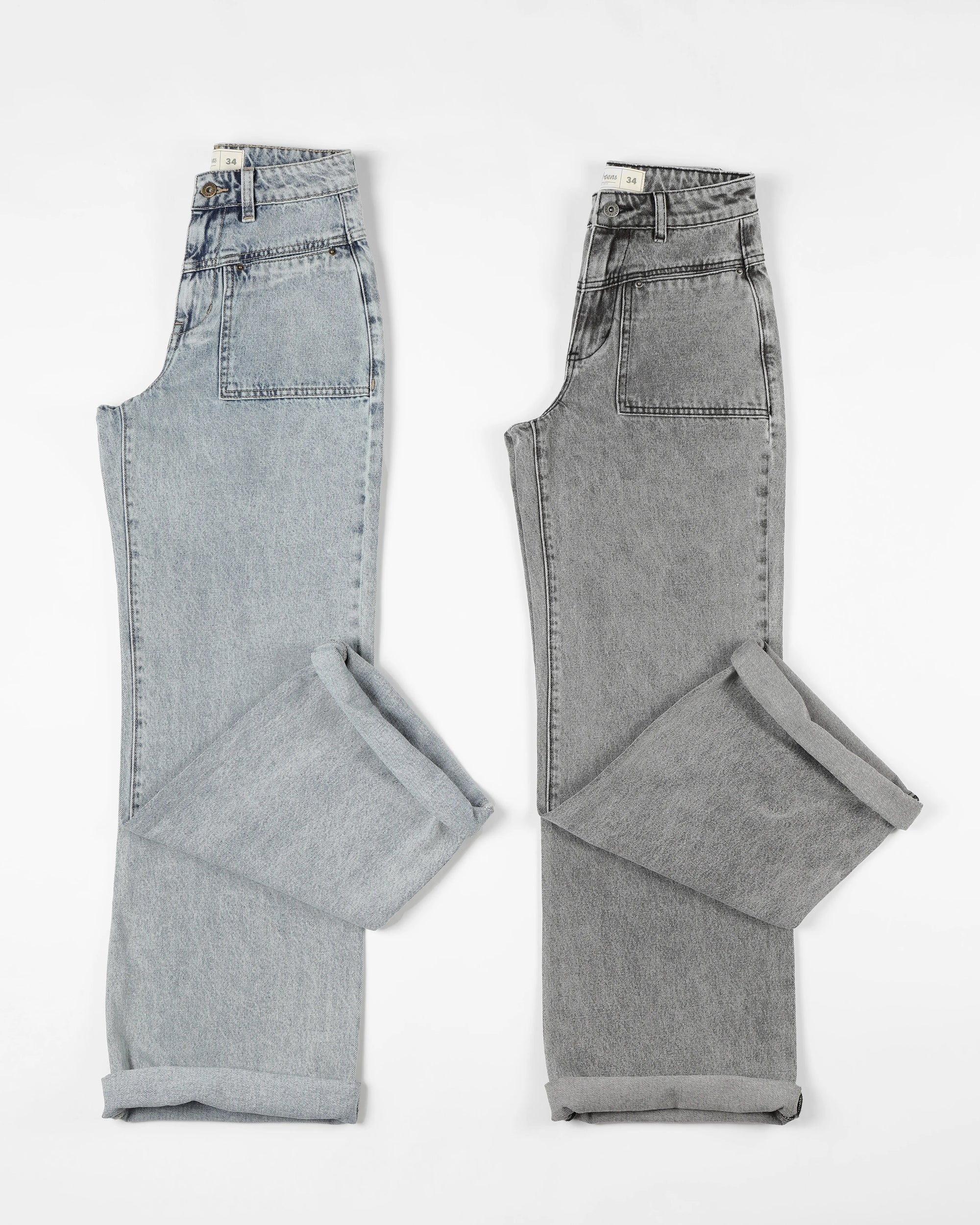 Jeans mujer Tara gris - Frøens