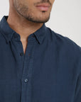 Label - Camisa manga larga Amalfi azul Froens