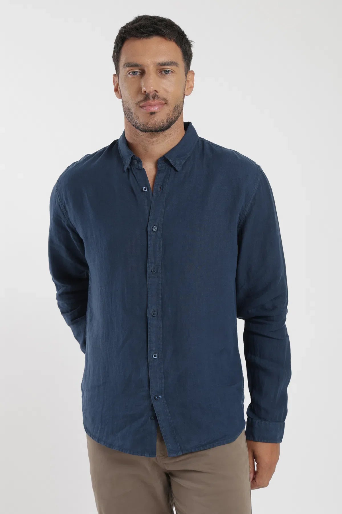 Label - Camisa manga larga Amalfi azul Froens