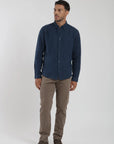 Label - Camisa manga larga Amalfi azul Froens