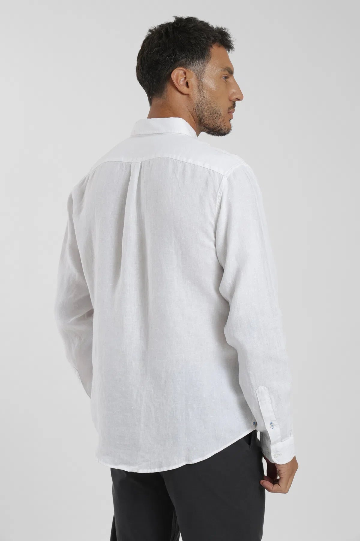 Label - Camisa manga larga Amalfi blanco Froens
