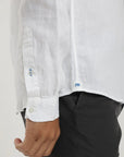 Label - Camisa manga larga Amalfi blanco Froens