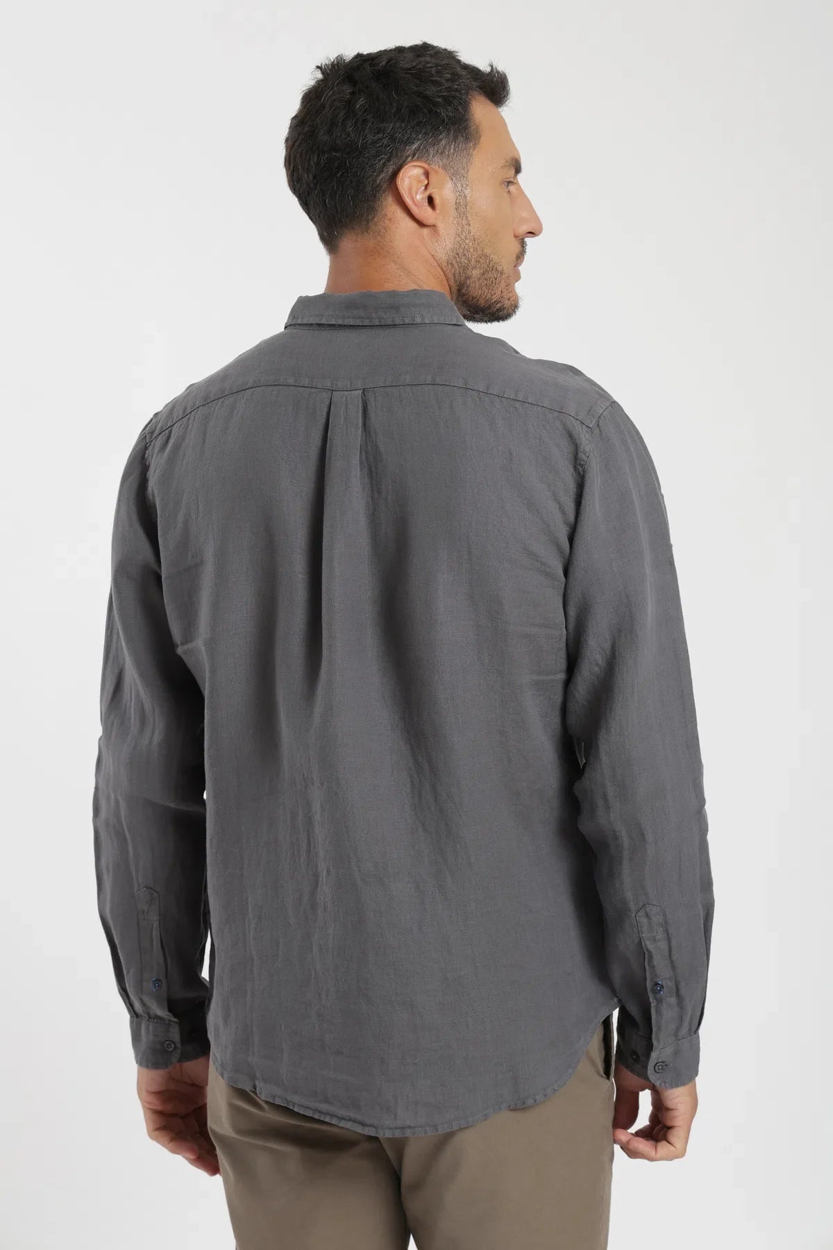 Label - Camisa manga larga Amalfi grafito Froens
