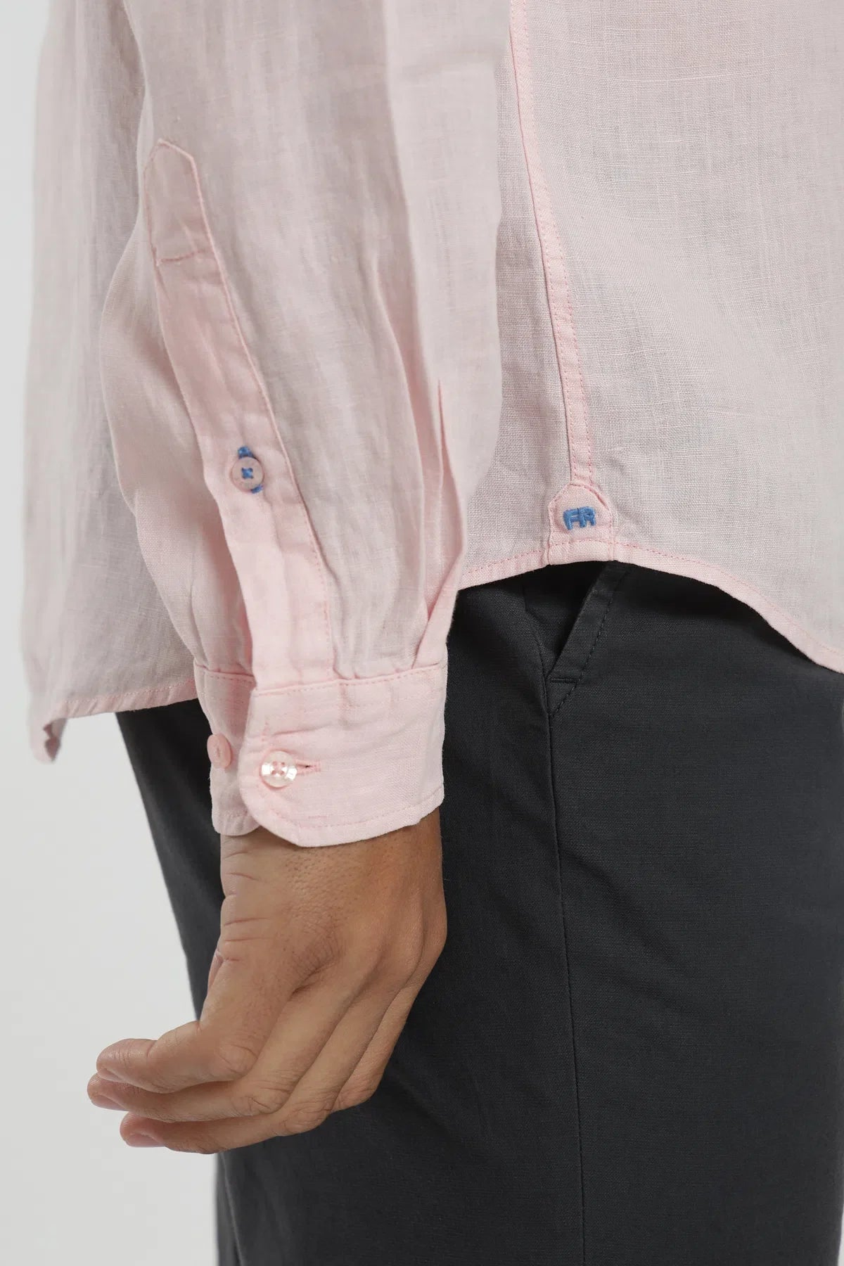 Label - Camisa manga larga Amalfi rosado Froens