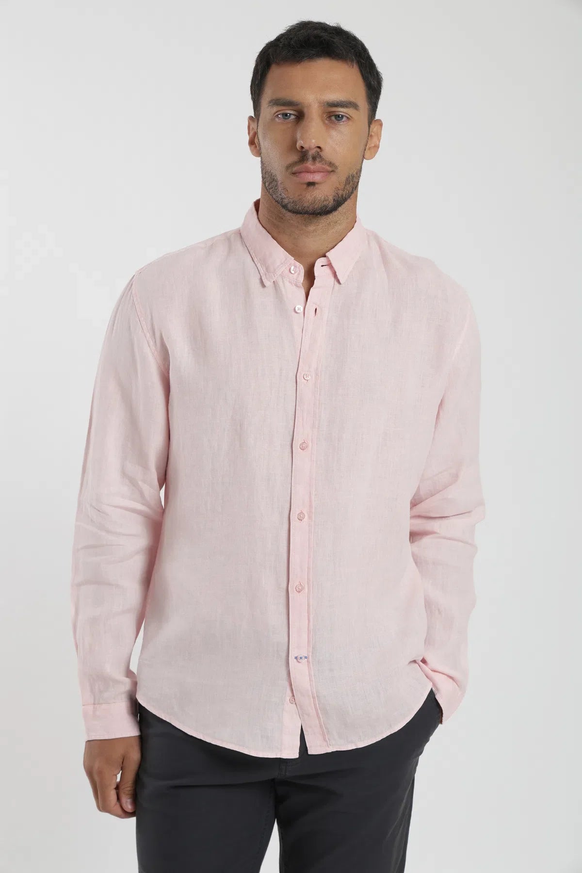 Label - Camisa manga larga Amalfi rosado Froens