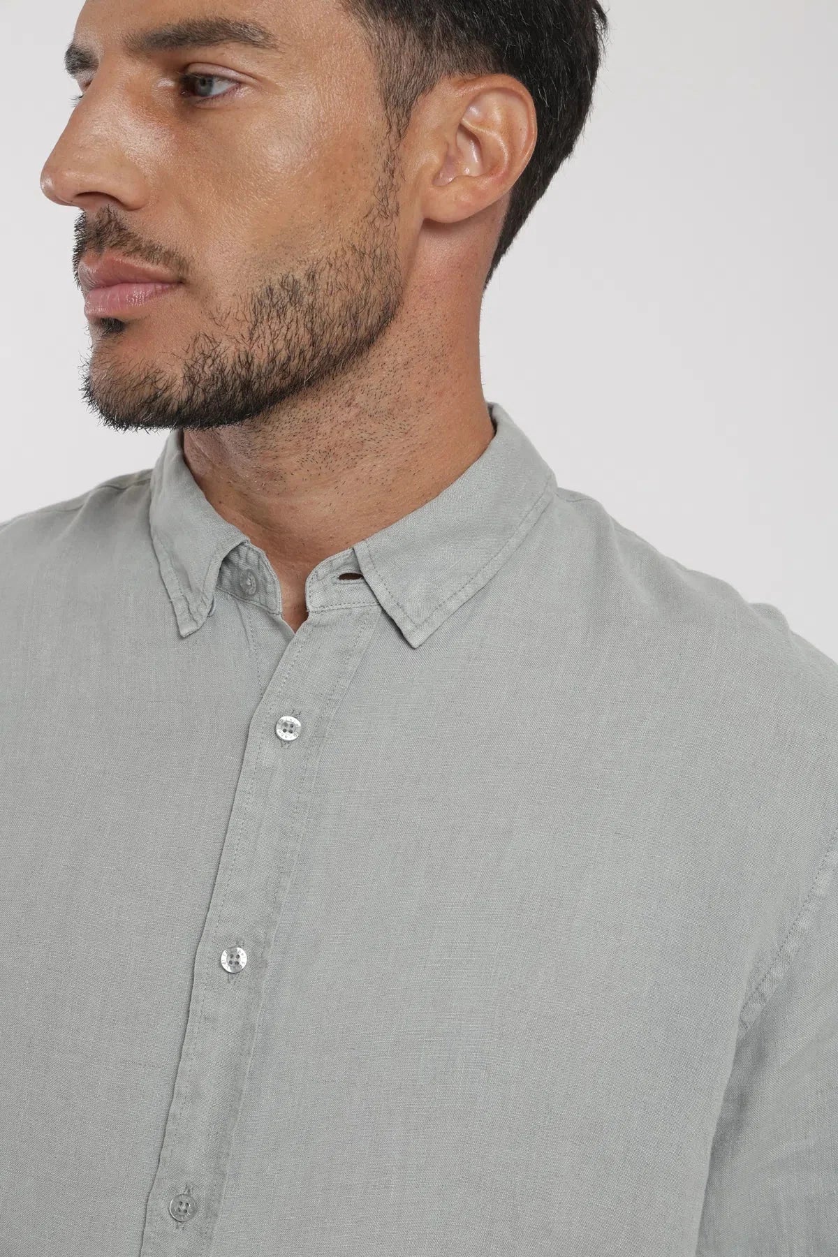 Label - Camisa manga larga Amalfi verde Froens