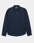 Label - Camisa manga larga amalfi 100% lino azul - Froens