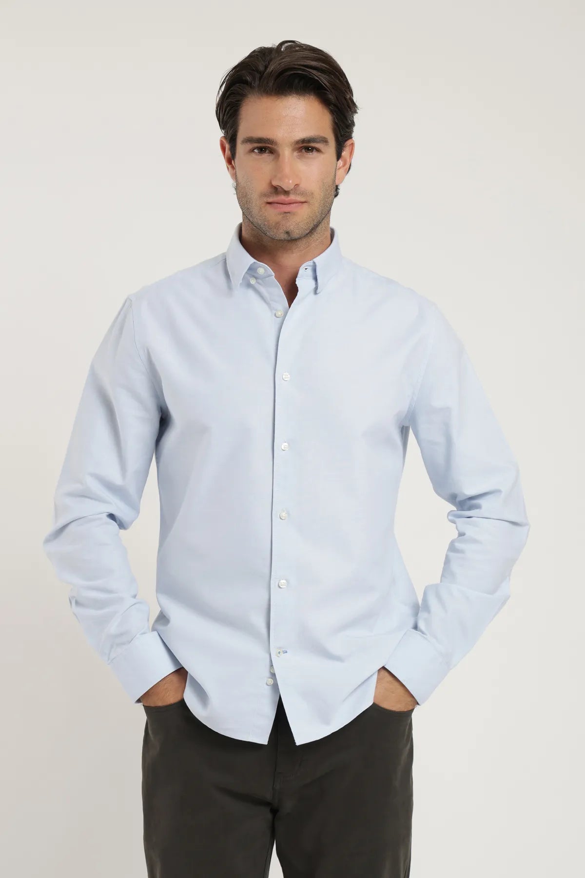 Label - Camisa manga larga ox celeste - Froens