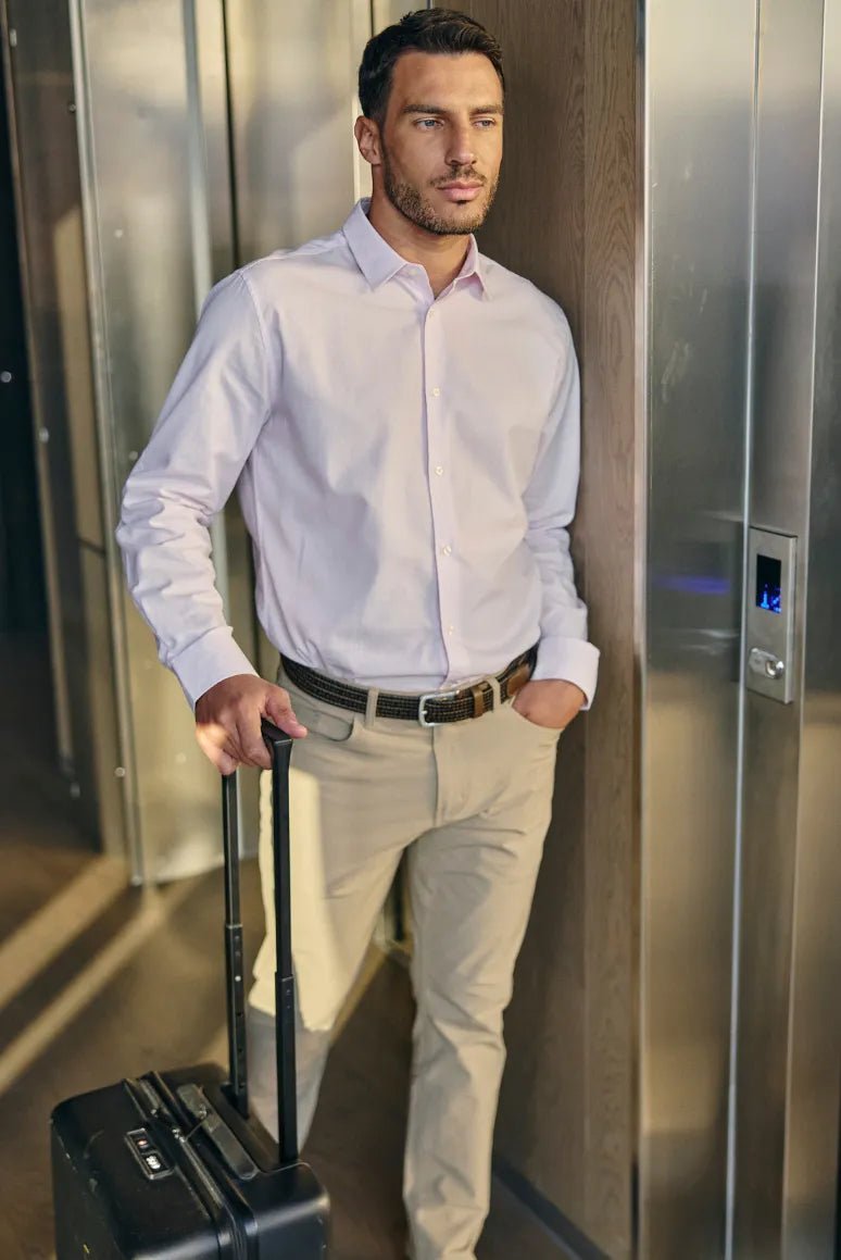 Label - Camisa manga larga york mini check rosado - Froens
