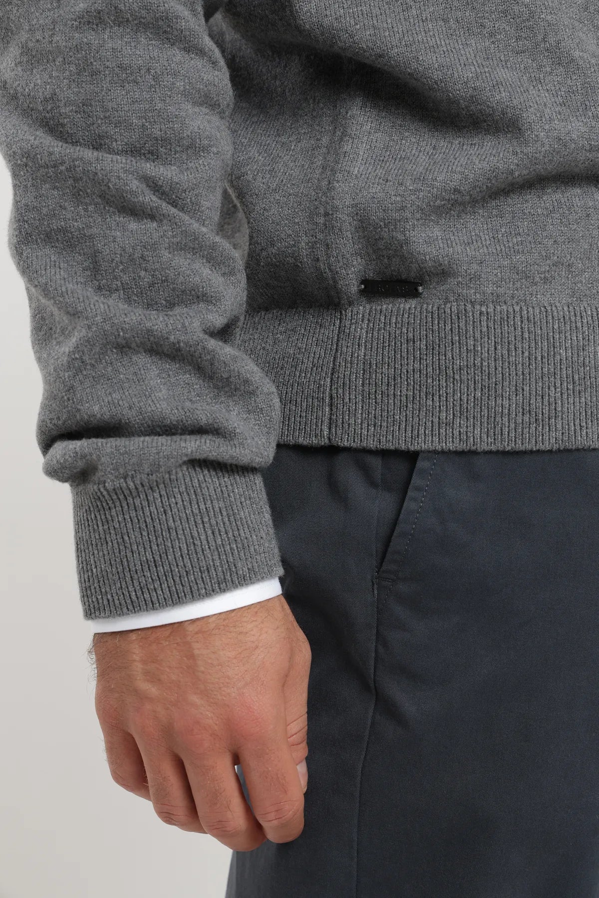 Label - Chaleco hombre belz gris - Froens