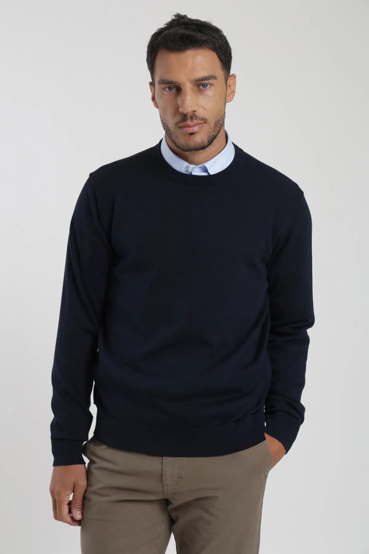 Label - Chaleco hombre Napoles azul Froens