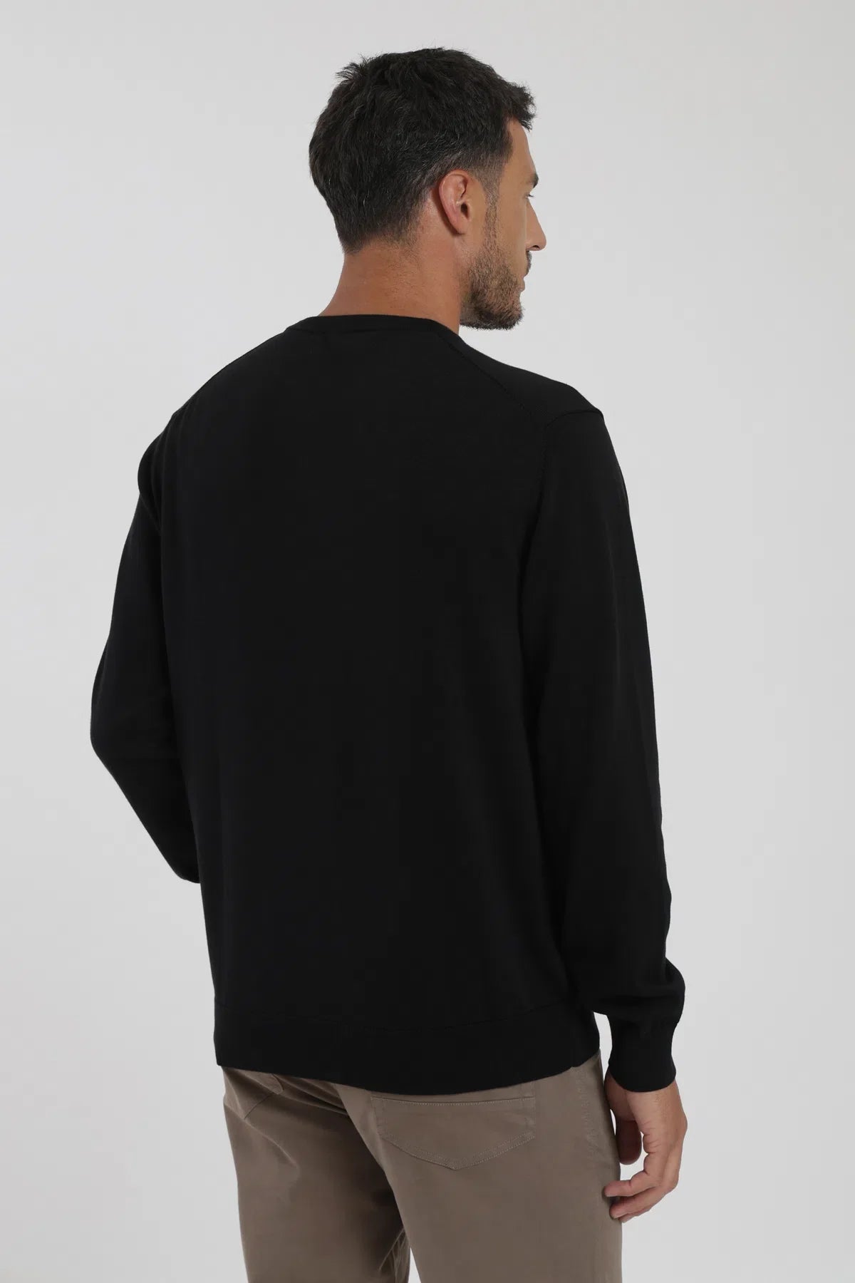 Label - Chaleco hombre Napoles negro Froens