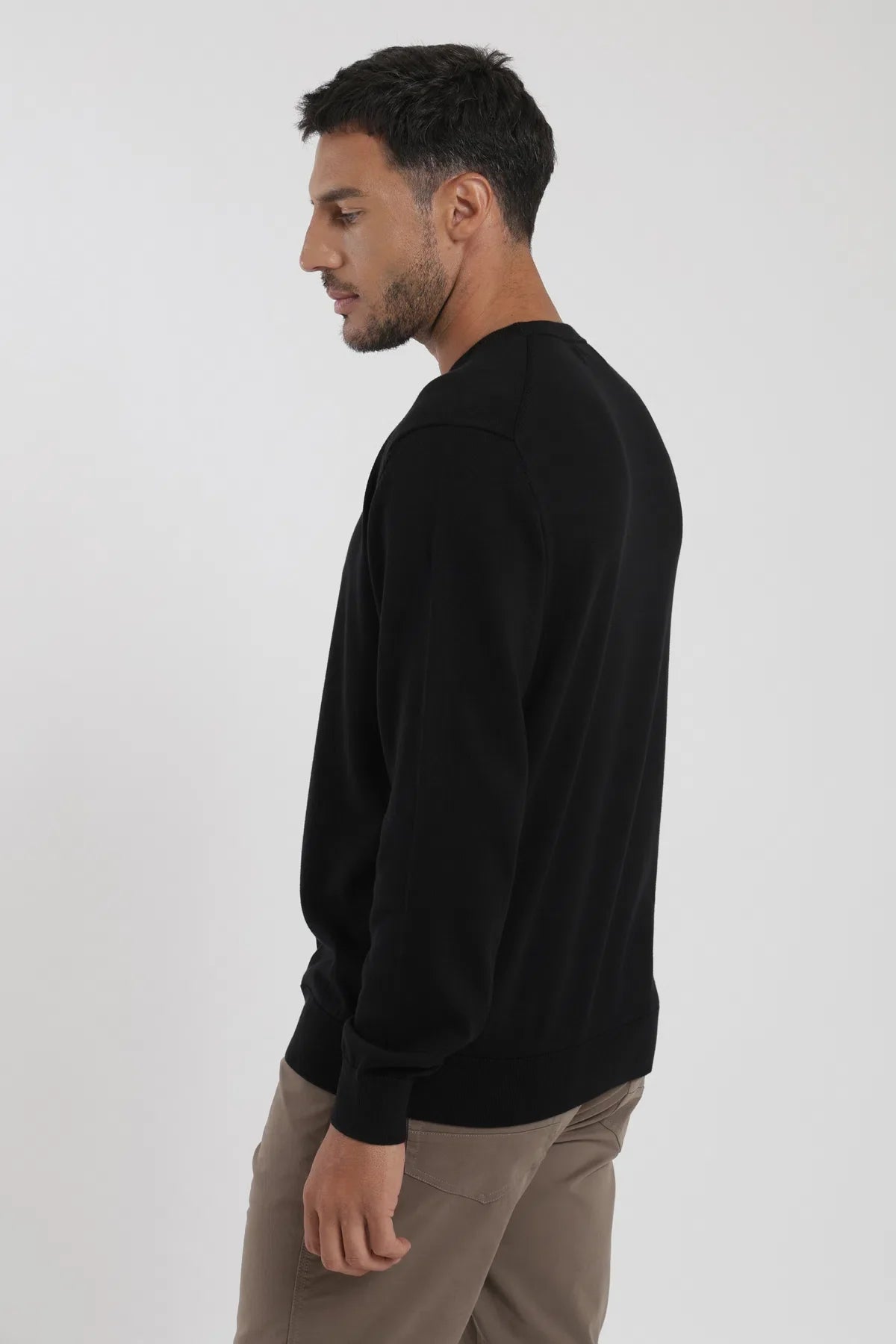 Label - Chaleco hombre Napoles negro Froens