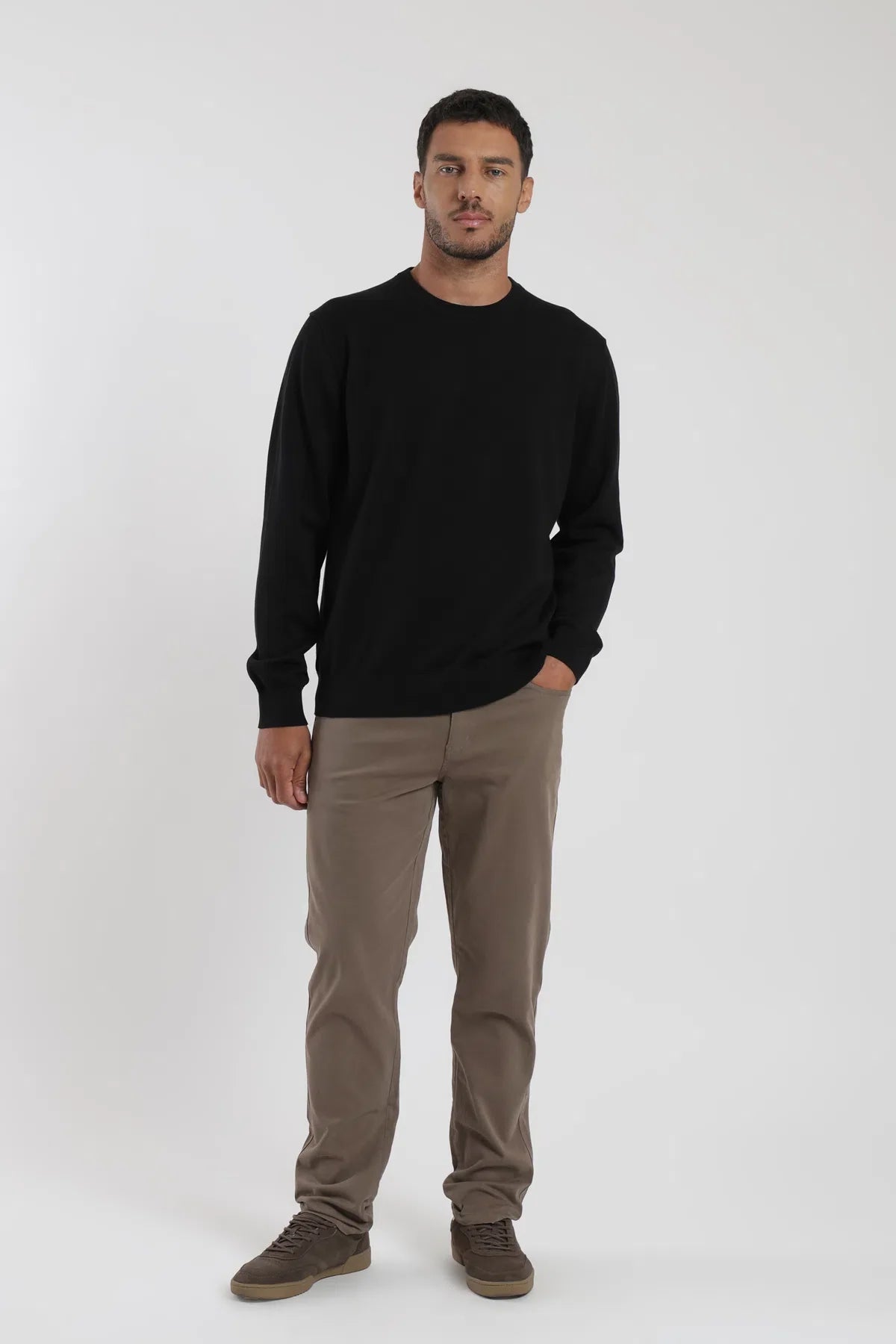 Label - Chaleco hombre Napoles negro Froens