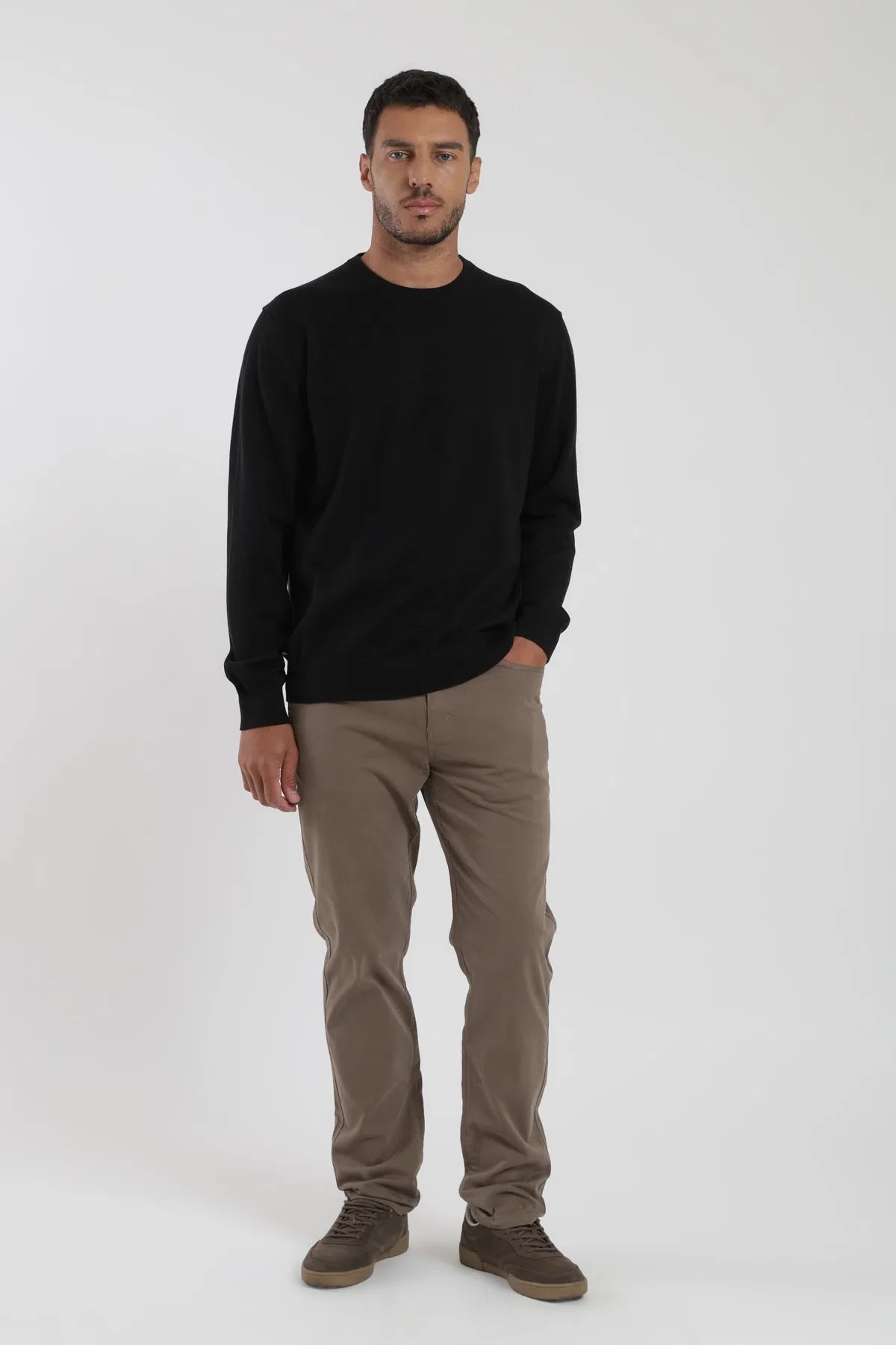 Label - Chaleco hombre Napoles negro Froens