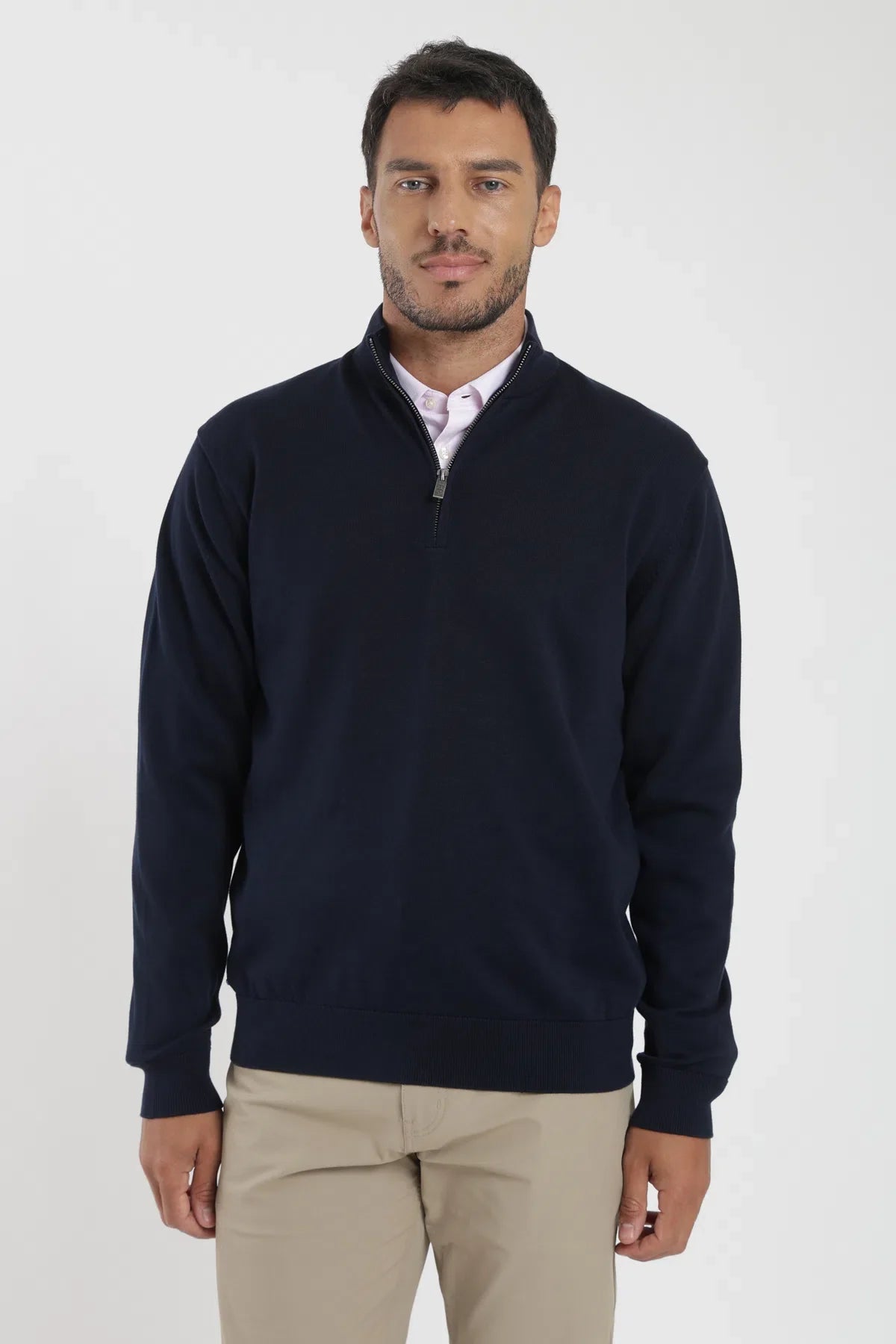 Label - Chaleco hombre Positano azul Froens