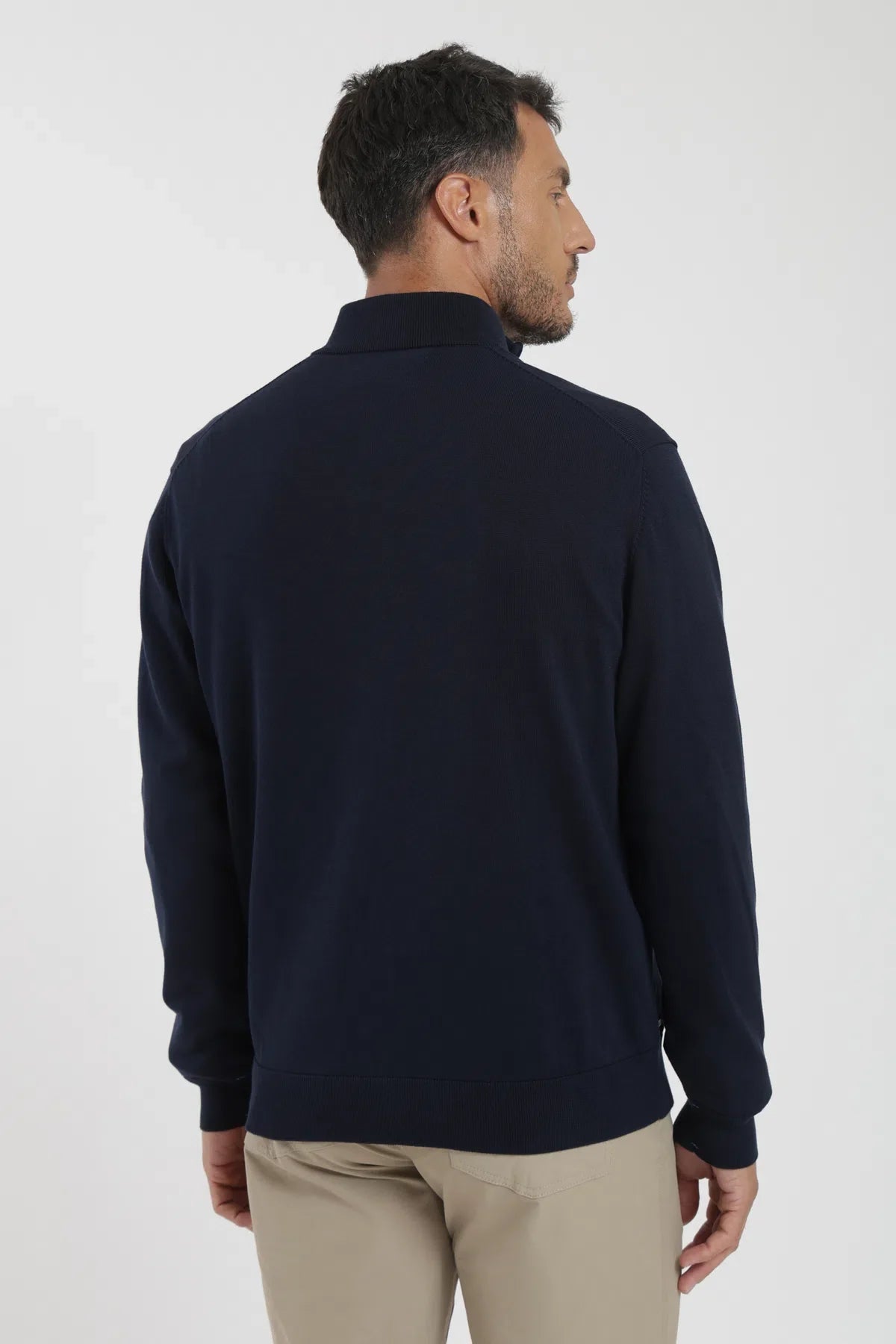 Label - Chaleco hombre Positano azul Froens