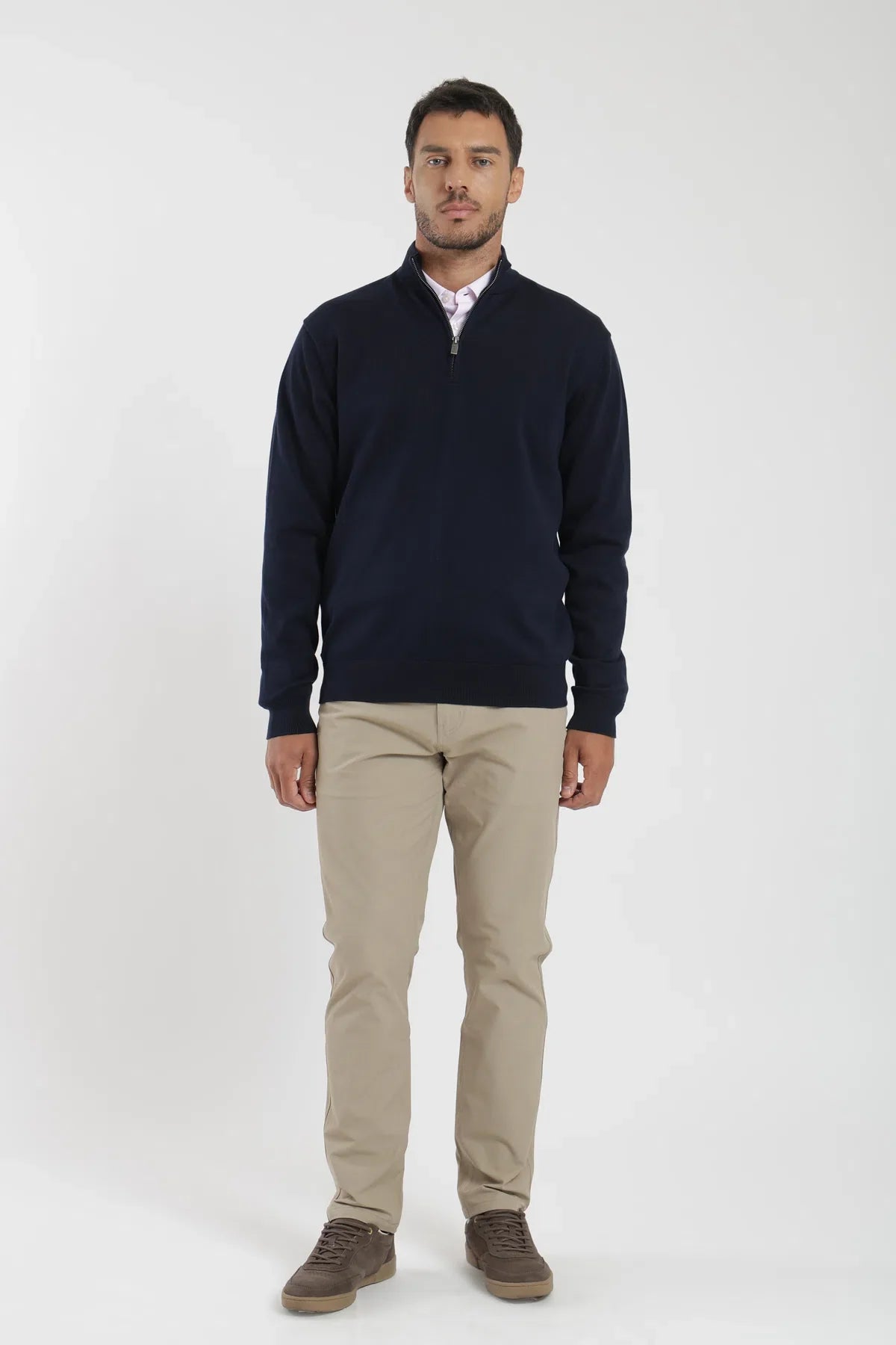 Label - Chaleco hombre Positano azul Froens