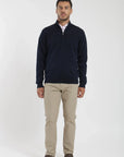 Label - Chaleco hombre Positano azul Froens