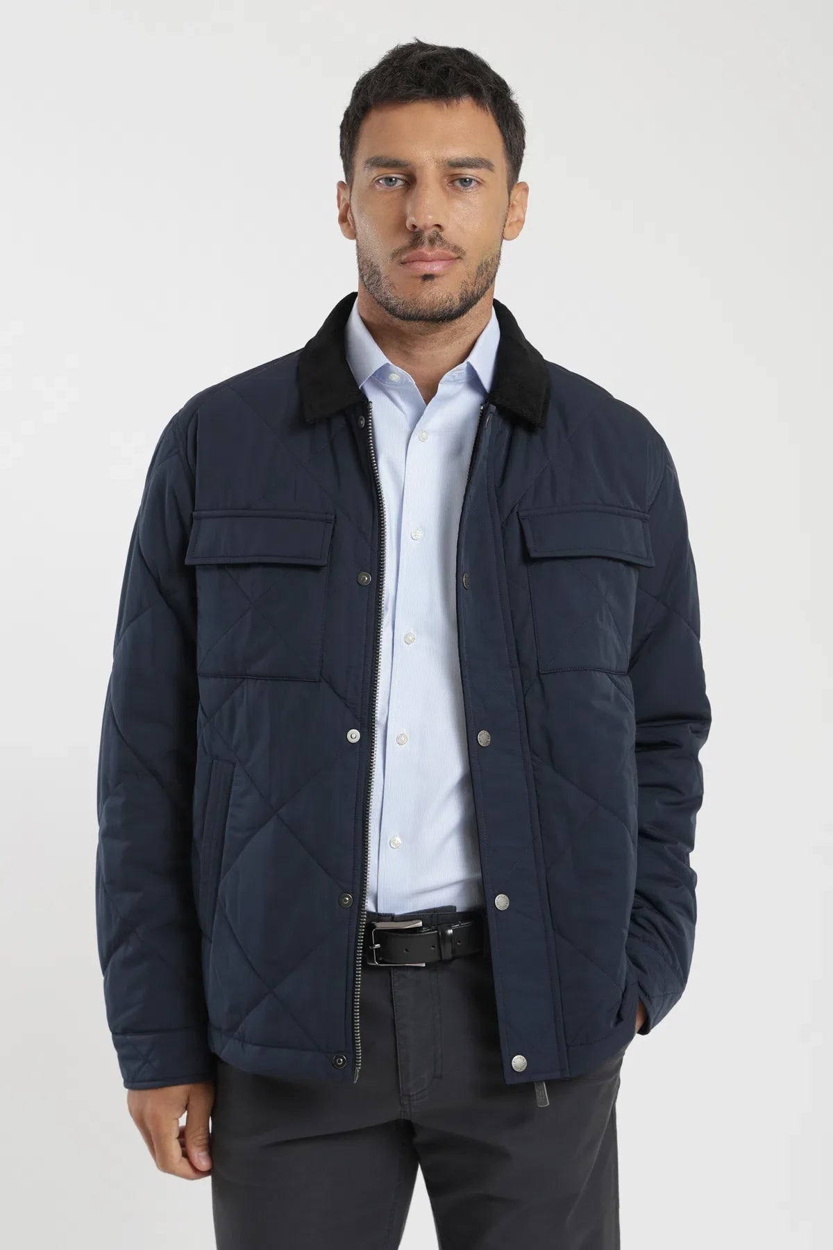 Label - Chaqueta hombre Bilbao azul Froens