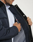 Label - Chaqueta hombre Bilbao azul Froens