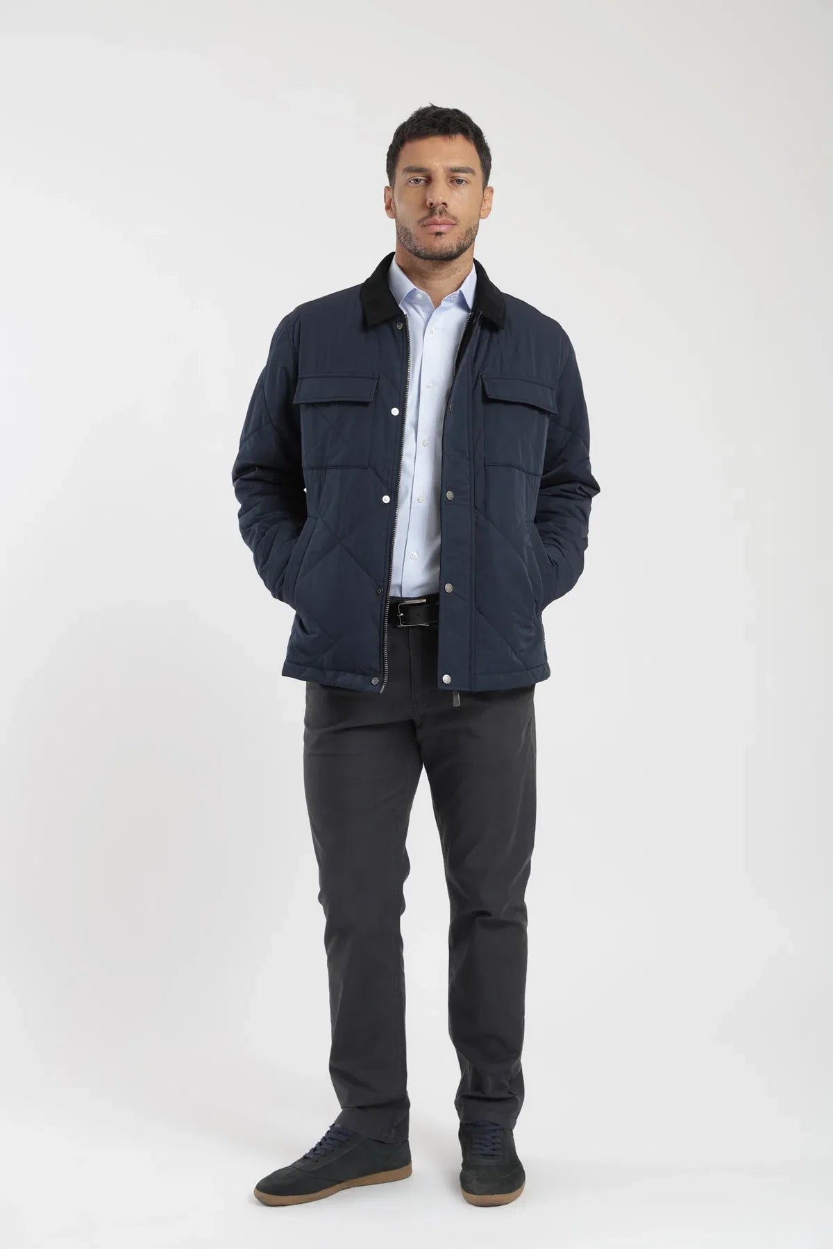 Label - Chaqueta hombre Bilbao azul Froens