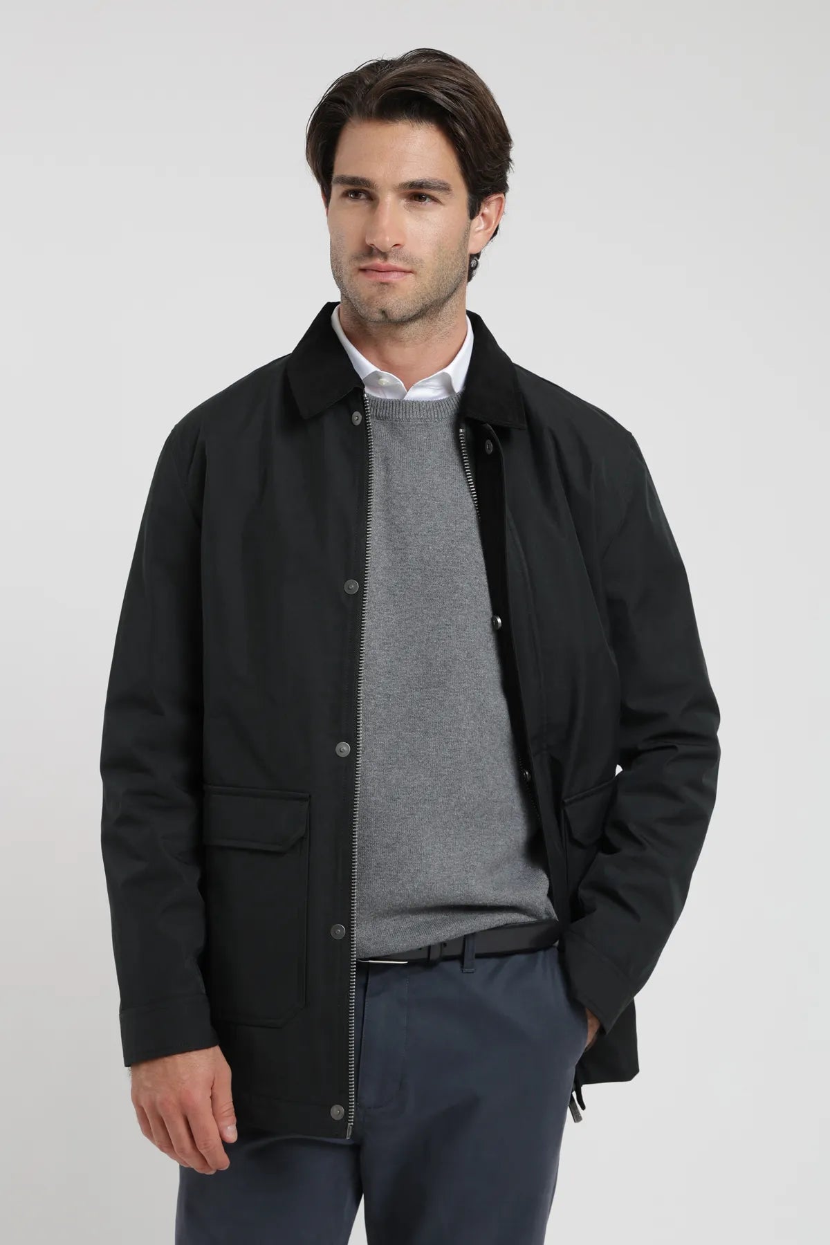 Label - Chaqueta hombre liverpool negro - Froens