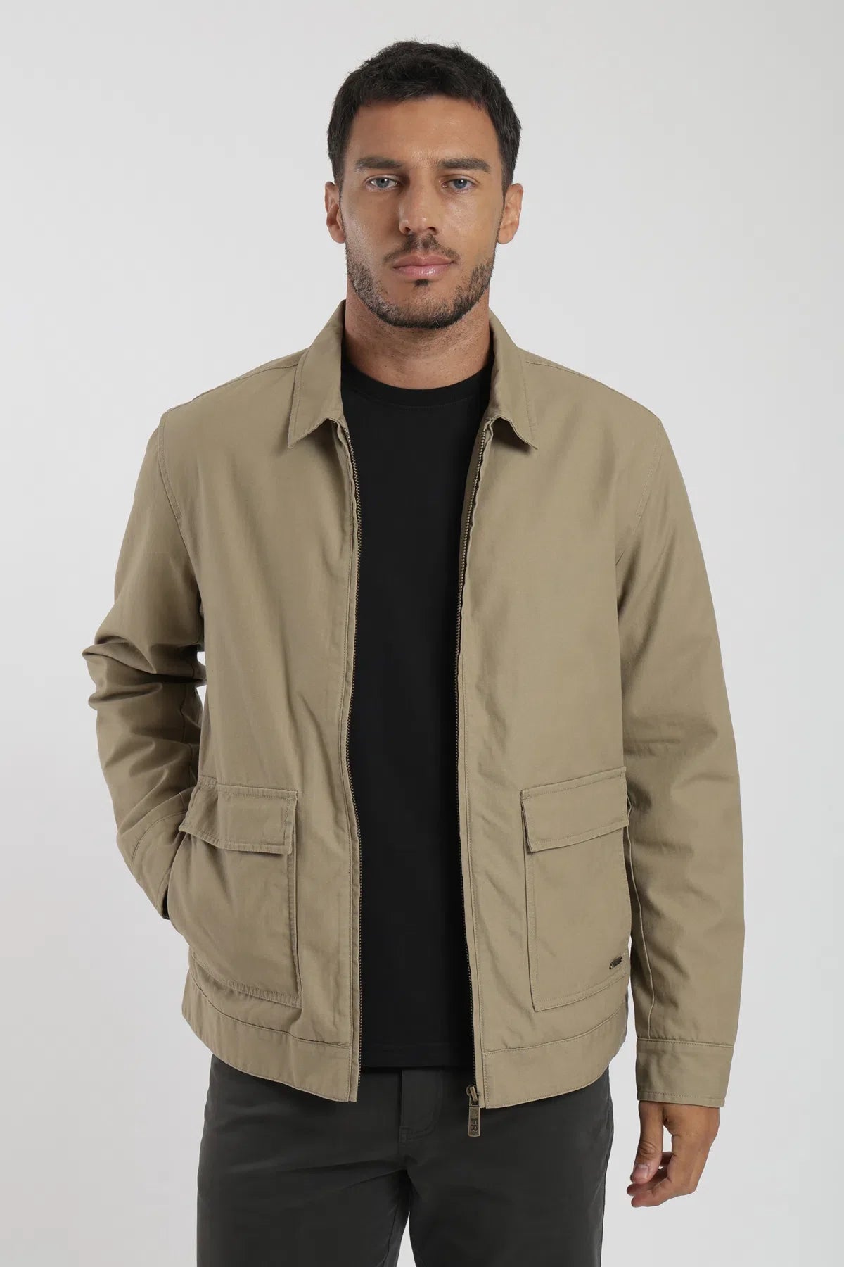 Label - Chaqueta hombre Oporto beige Froens
