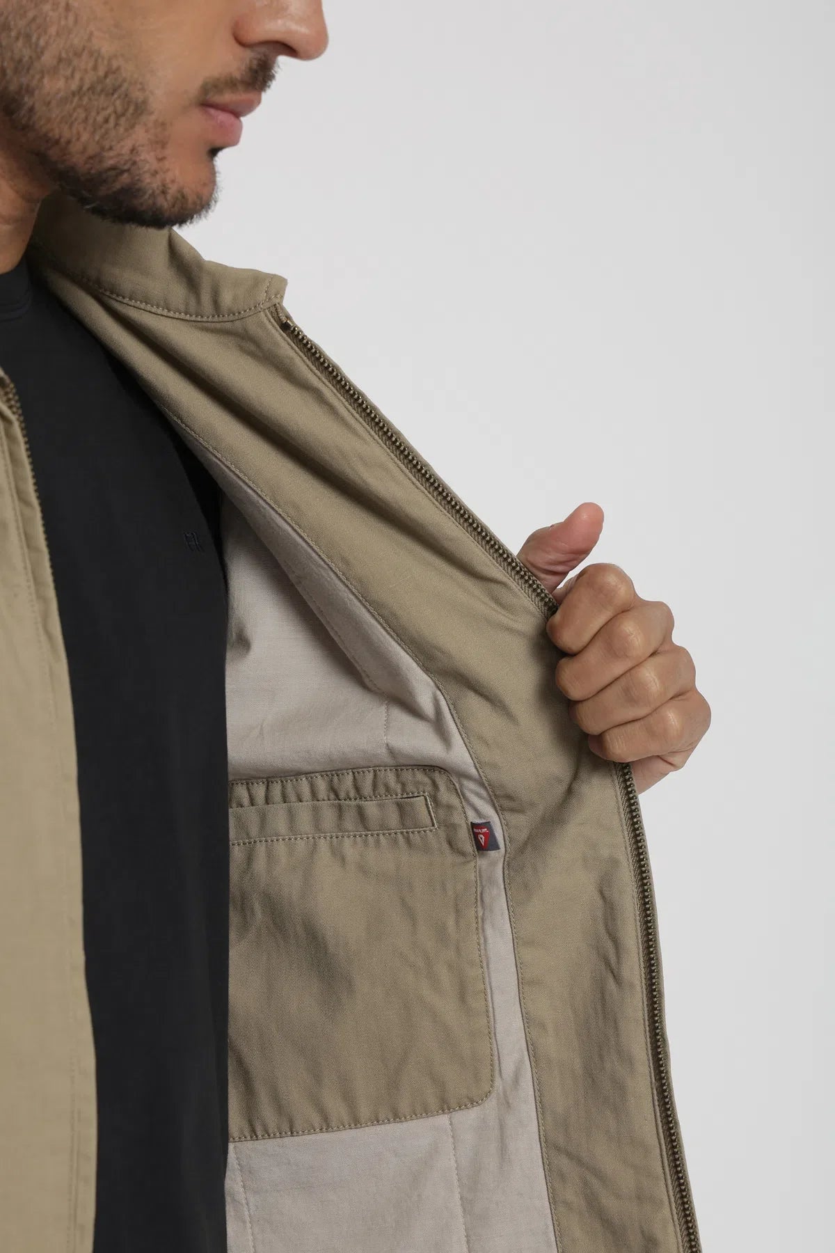 Label - Chaqueta hombre Oporto beige Froens