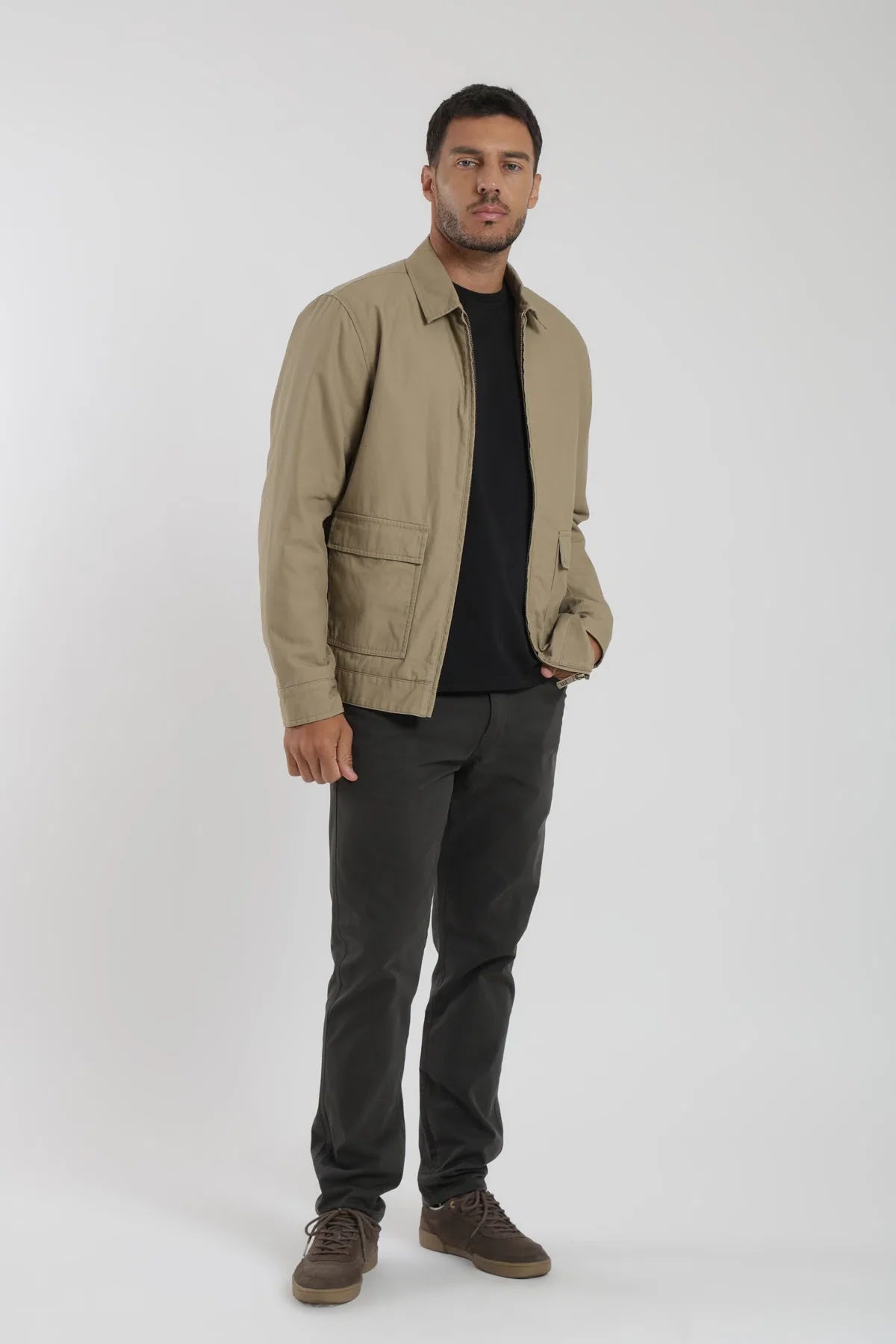 Label - Chaqueta hombre Oporto beige Froens
