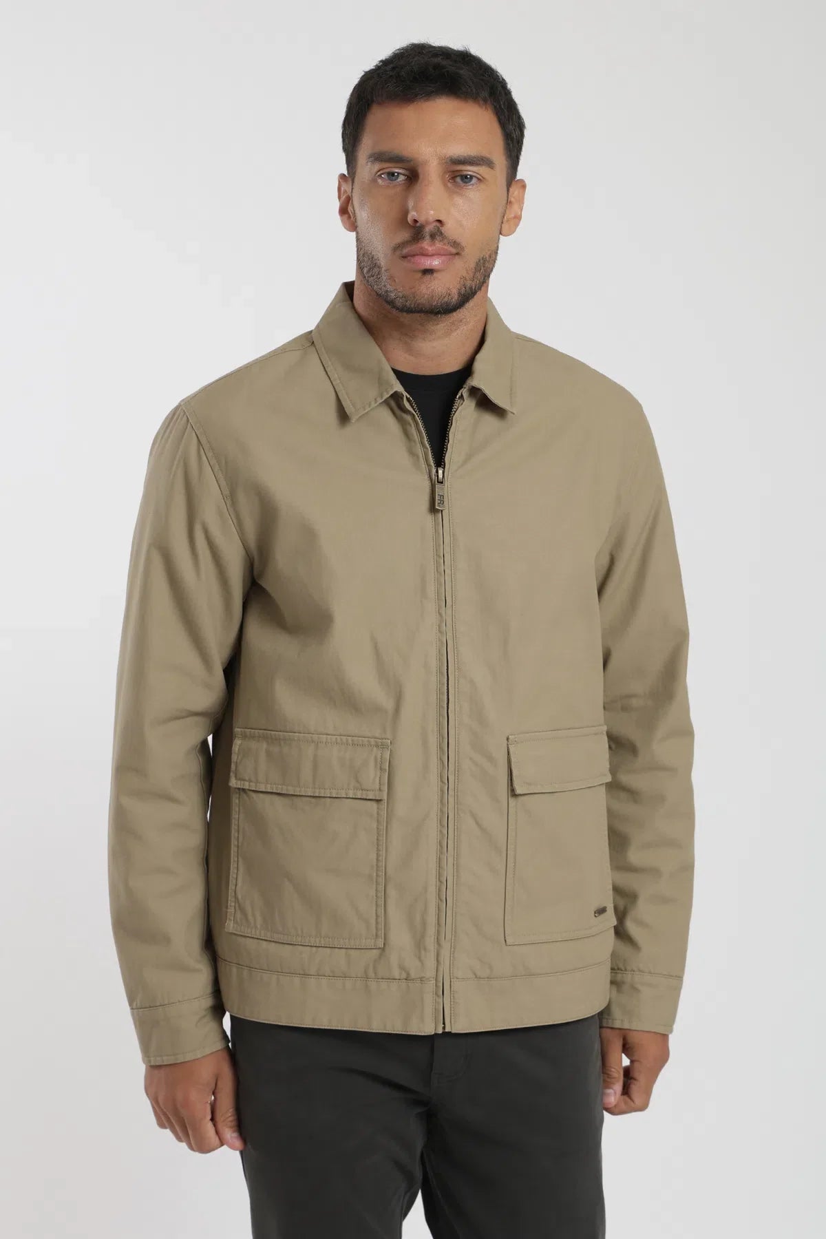 Label - Chaqueta hombre Oporto beige Froens