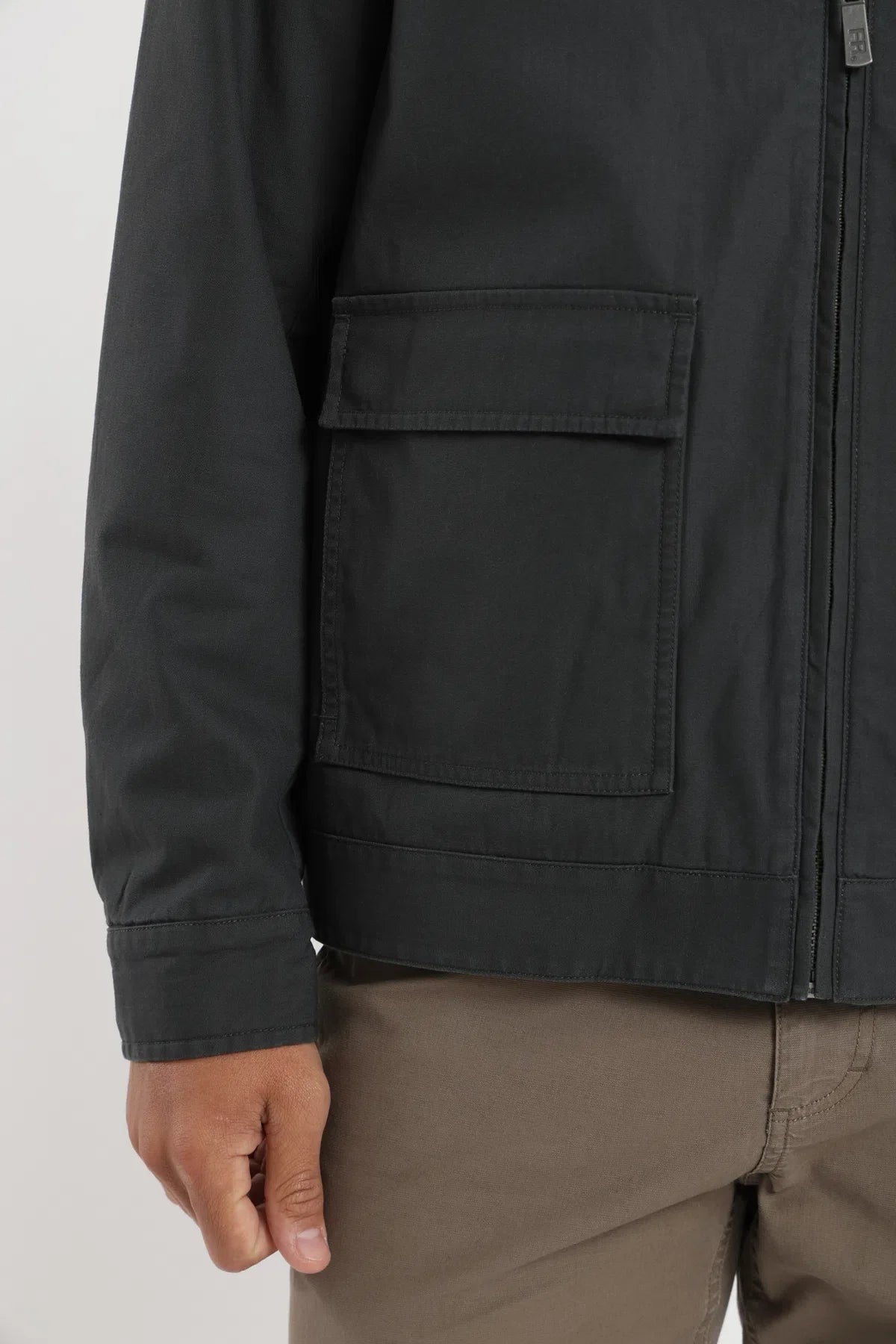Label - Chaqueta hombre Oporto grafito Froens
