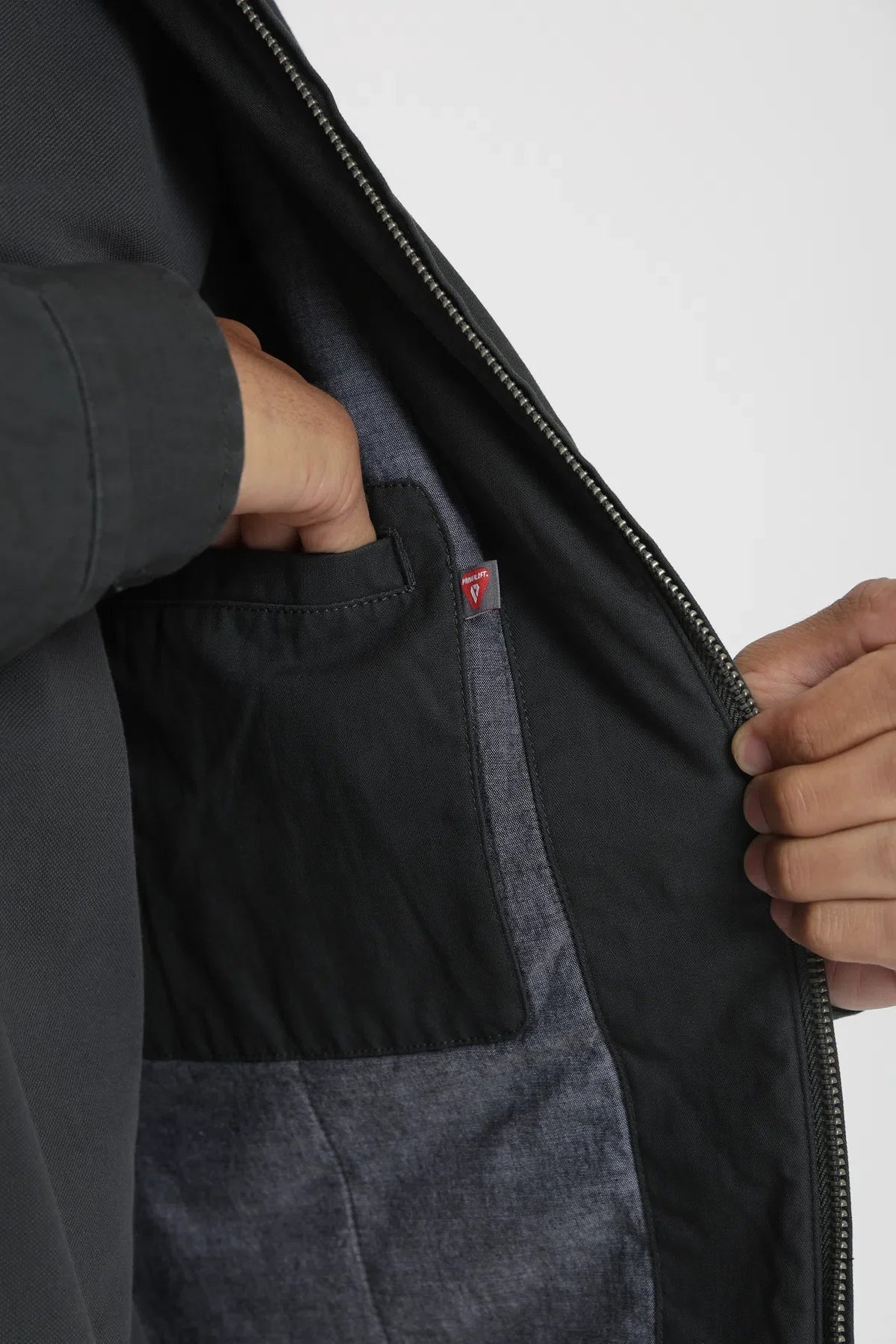 Label - Chaqueta hombre Oporto grafito Froens