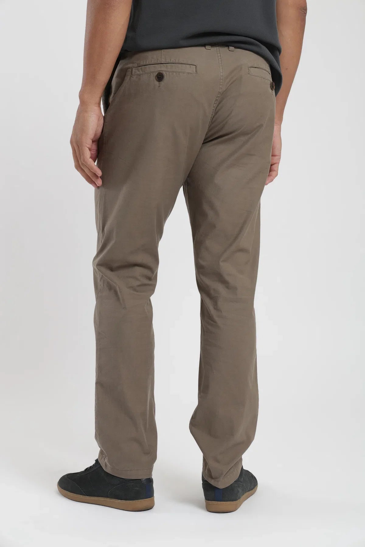 Label - Pantalon hombre Chino taupe Froens