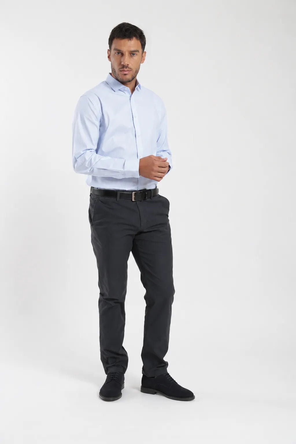 Label - Pantalón hombre chino azul - Froens