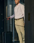 Label - Pantalón hombre performance beige - Froens