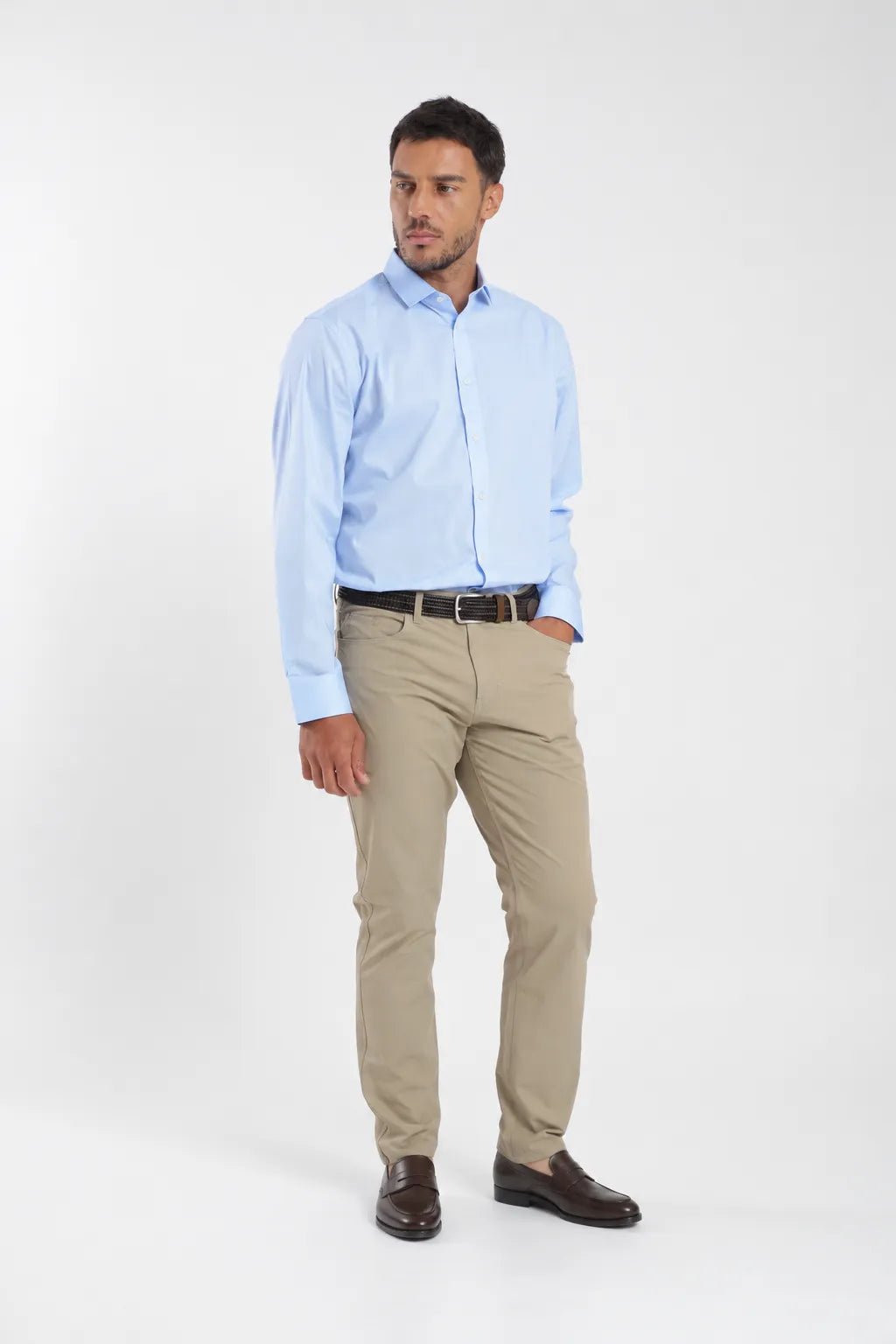 Label - Pantalón hombre performance beige - Froens