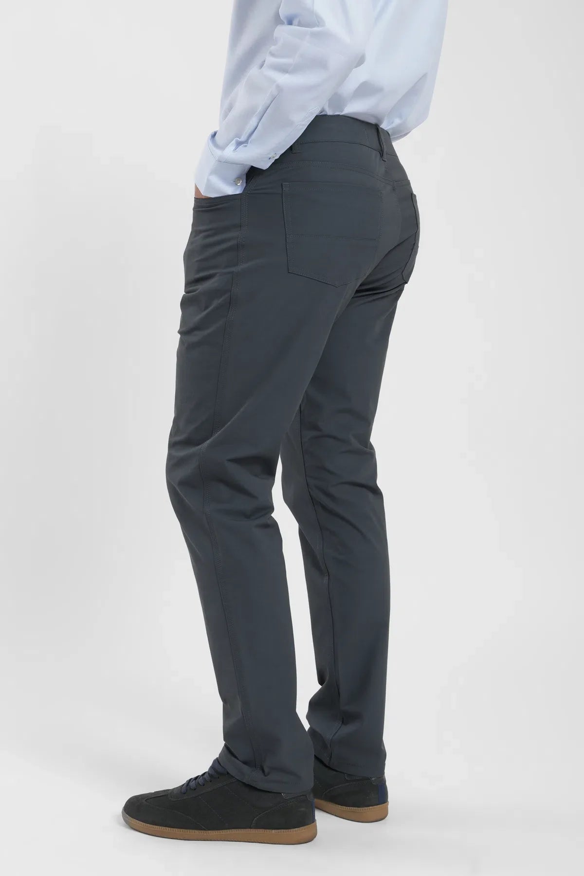 Label - Pantalon hombre Perfomance azul Froens
