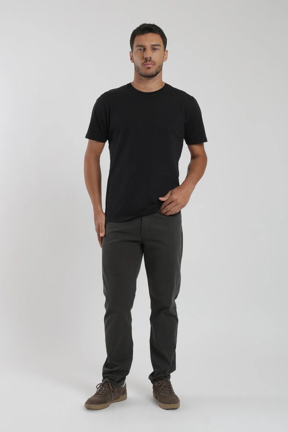 Label - Pantalon hombre Shaper grafito Froens