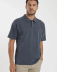 Label - Polera manga corta hombre Valencia azul Froens